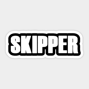 Skipper Sticker